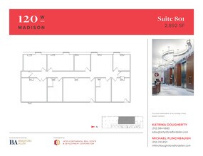 120 W Madison St, Chicago, IL à louer Plan d’étage– Image 1 sur 1