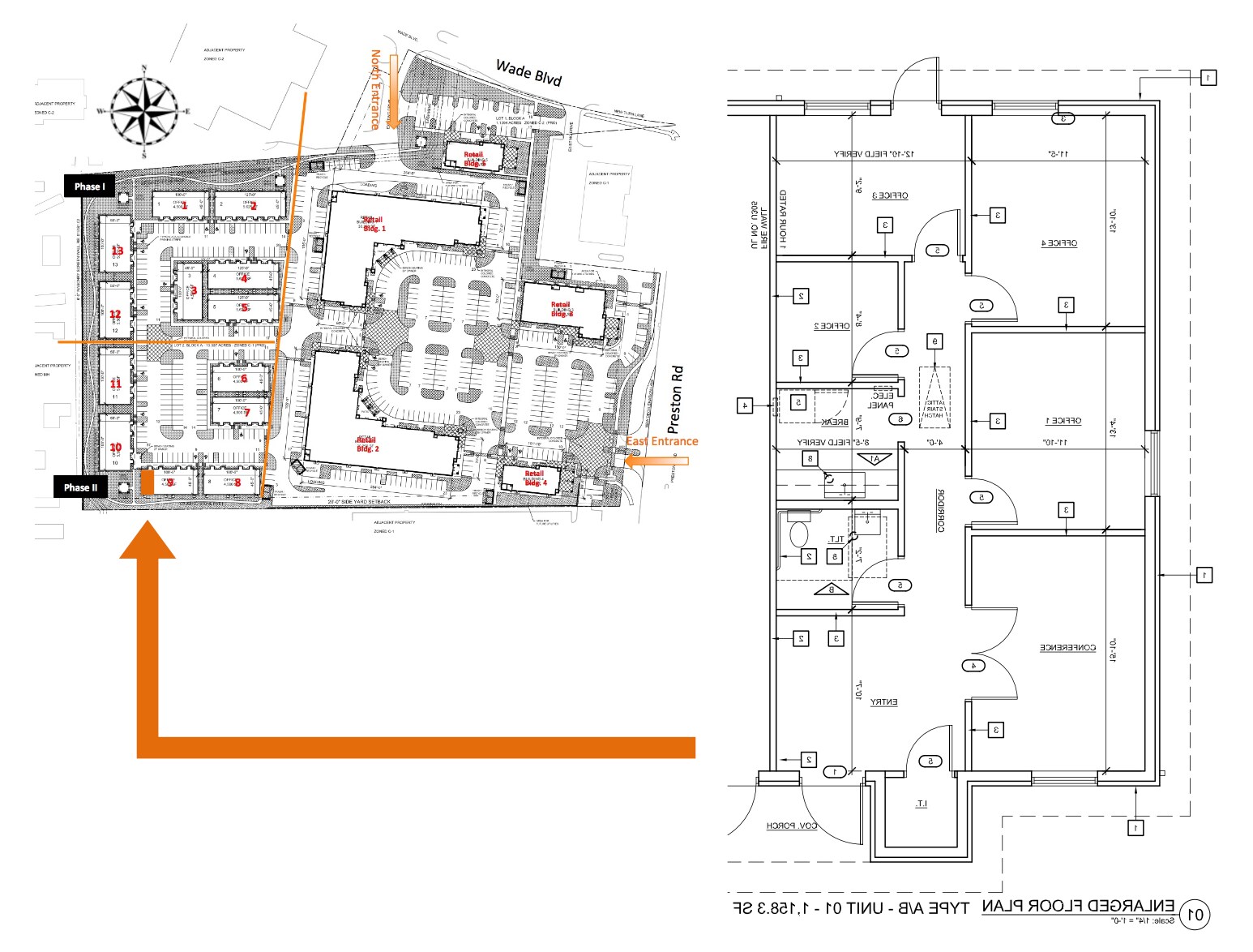 5899 Preston Rd, Frisco, TX à louer Plan d’étage– Image 1 sur 5