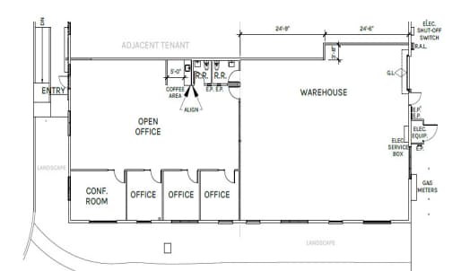 10451-10455 Roselle St, San Diego, CA à louer Plan d’étage– Image 1 sur 6