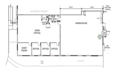 10451-10455 Roselle St, San Diego, CA à louer Plan d’étage– Image 1 sur 6
