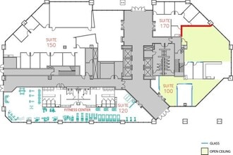 18100 Von Karman Ave, Irvine, CA à louer Plan d’étage– Image 2 sur 9