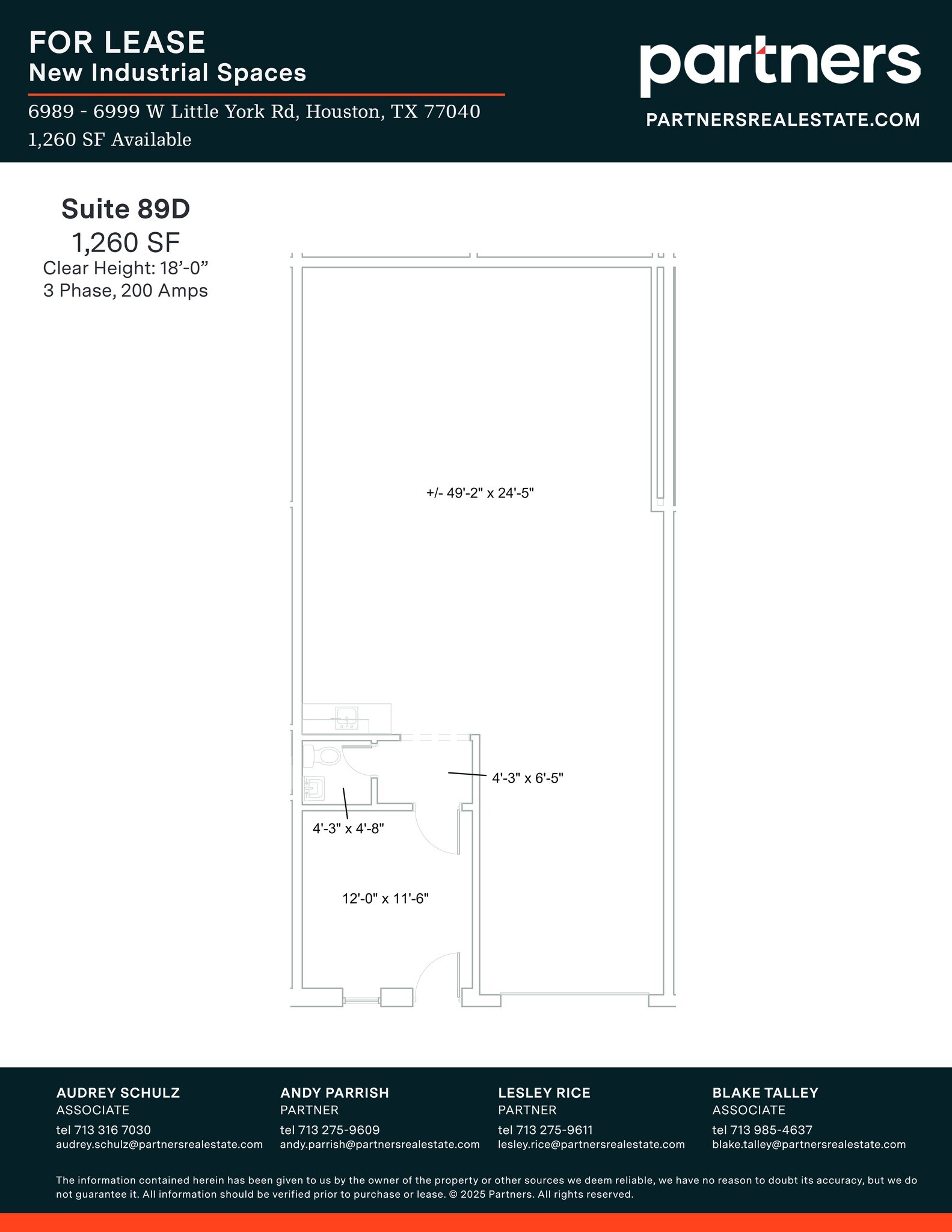 6989 W Little York Rd, Houston, TX à louer Plan de site– Image 1 sur 1