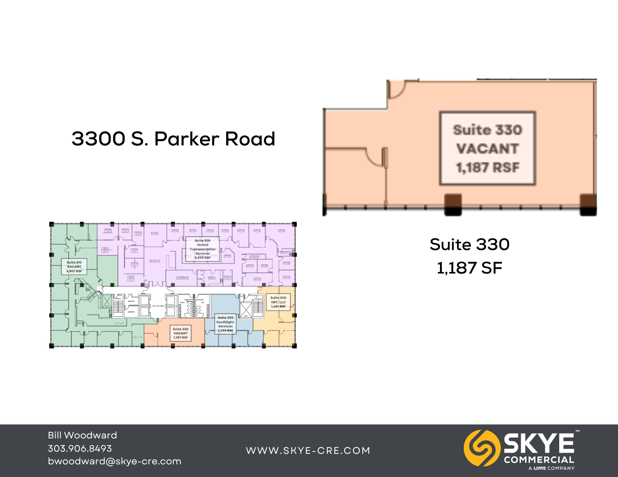 3300 S Parker Rd, Aurora, CO à vendre Plan d’étage– Image 1 sur 1