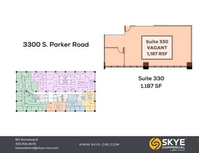 3300 S Parker Rd, Aurora, CO à vendre Plan d’étage– Image 1 sur 1