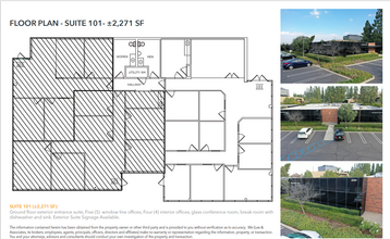 23191-23193 La Cadena Dr, Laguna Hills, CA à louer Plan d’étage– Image 1 sur 1