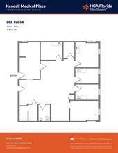 11880 Bird Rd, Miami, FL à louer Plan d’étage– Image 1 sur 1