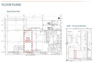 4420 75th Ave SE, Calgary, AB à louer Plan d’étage– Image 1 sur 1