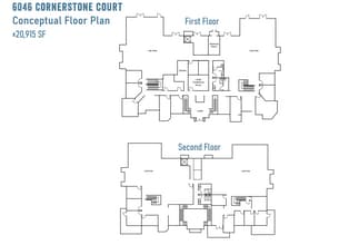 6044 Cornerstone Ct W, San Diego, CA à louer Plan d’étage– Image 2 sur 2