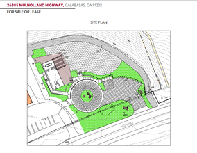 26885 Mulholland Hwy, Calabasas, CA à louer Plan de site– Image 2 sur 2