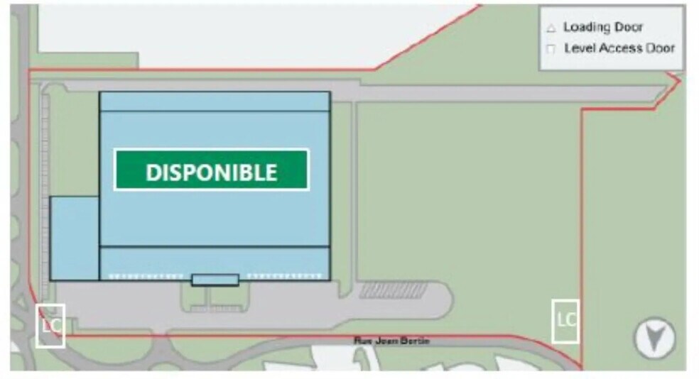 Bureau dans Chécy à louer - Plan d’étage – Image 3 sur 3