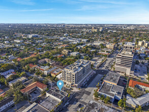 1100 Ponce De Leon, Miami, FL - VUE AÉRIENNE  vue de carte