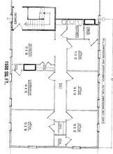 1070 Cambridge Sq, Alpharetta, GA à louer Plan d’étage– Image 2 sur 5