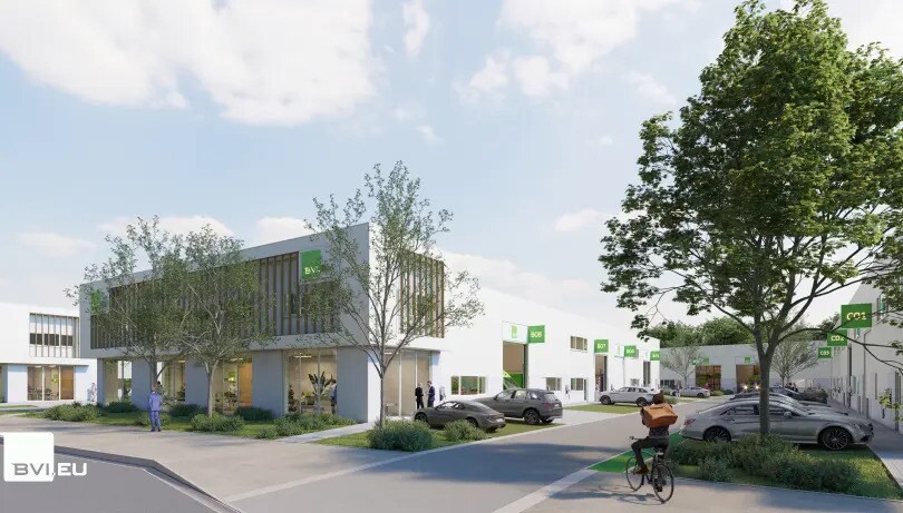 Local d'activités dans Saint-Brice-Courcelles à vendre - Photo de l’immeuble – Image 1 sur 7