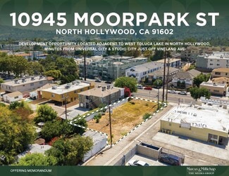 Plus de détails pour 10945 Moorpark St, North Hollywood, CA - Terrain à vendre