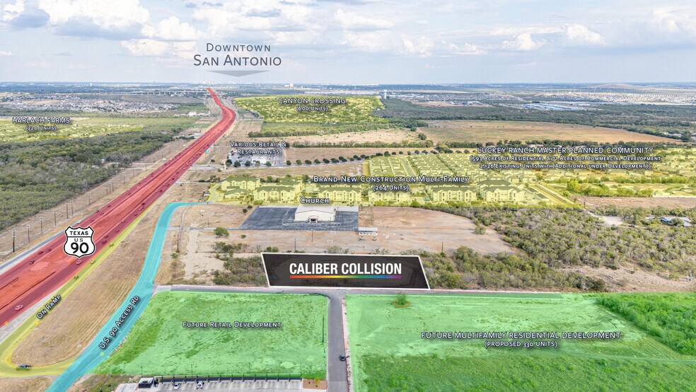 SEQ WT Montgomery & Hwy 90, San Antonio, TX à vendre - Photo de l’immeuble – Image 3 sur 4