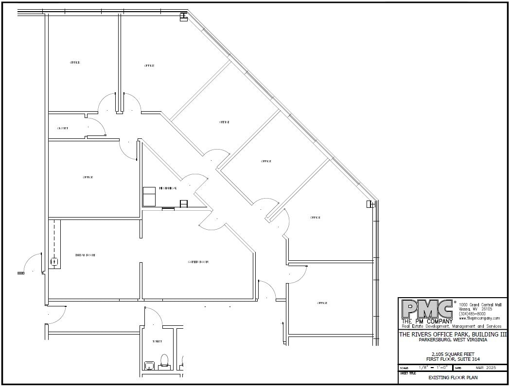 300 Star Ave, Parkersburg, WV à louer Plan d’étage– Image 1 sur 1