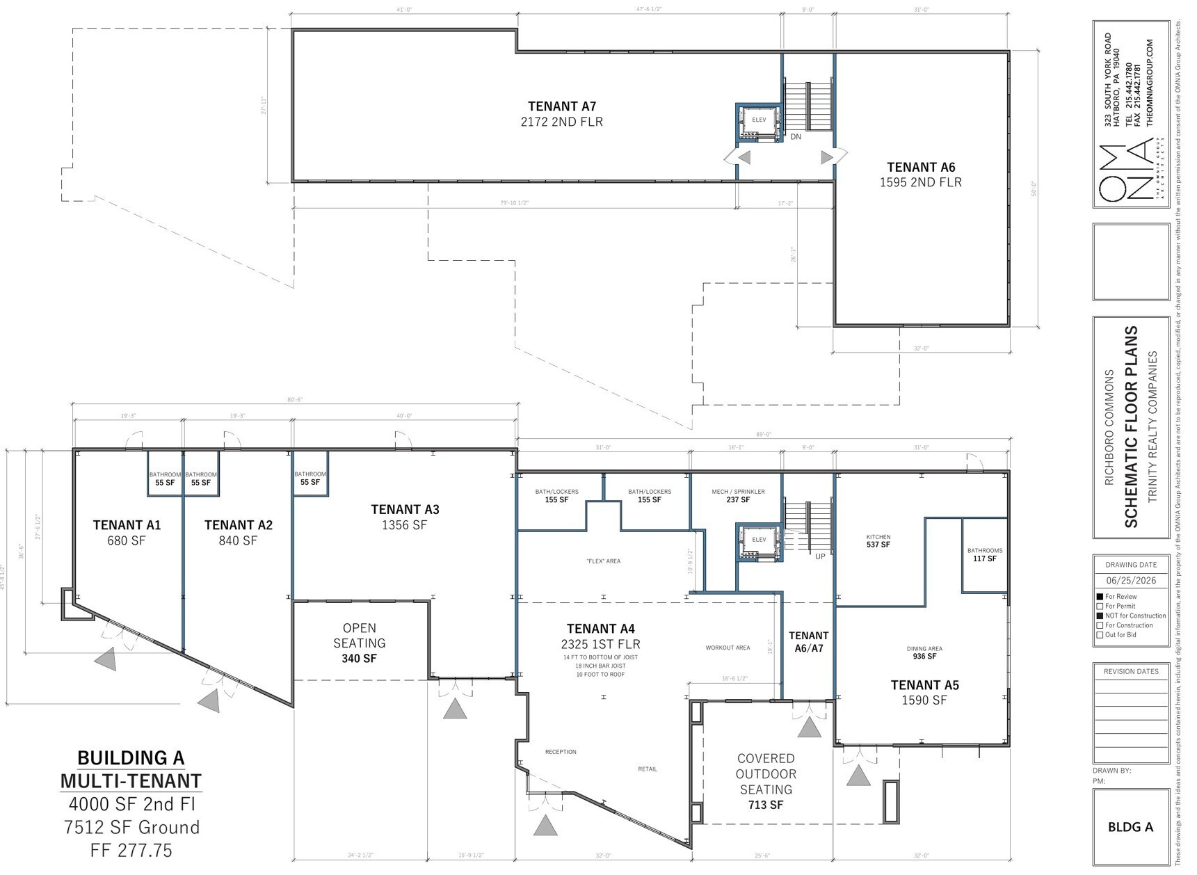 20 Newtown Richboro Rd, Richboro, PA à louer Plan d’étage– Image 1 sur 1