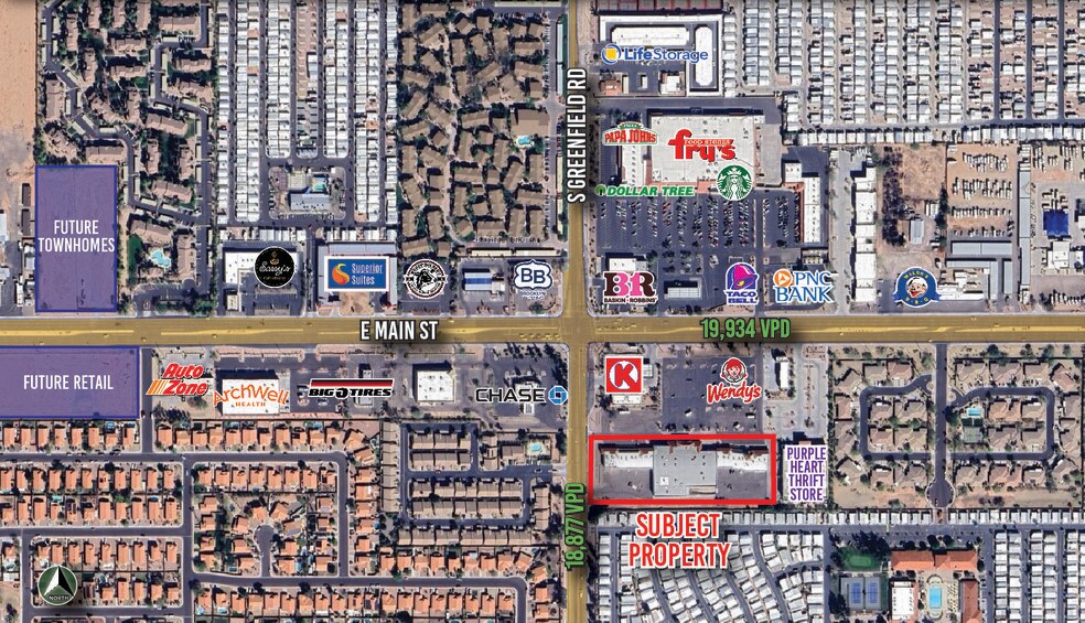 4419-4501 E Main St, Mesa, AZ à louer - Photo de l’immeuble – Image 2 sur 25