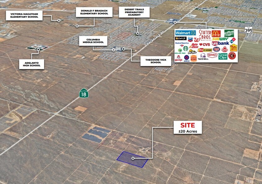 LUNA Rd, Phelan, CA à vendre - Photo de l’immeuble – Image 2 sur 2