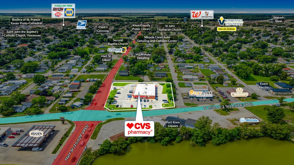 1500 Hart St, Vincennes, IN à vendre - Photo de l’immeuble – Image 3 sur 5