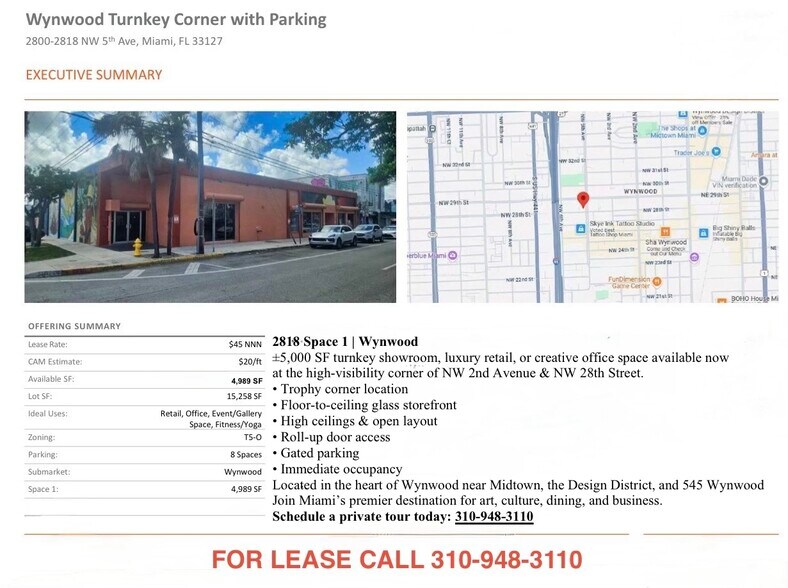 2800-2818 NW 5th Ave, Miami, FL à louer - Photo de l’immeuble – Image 2 sur 27