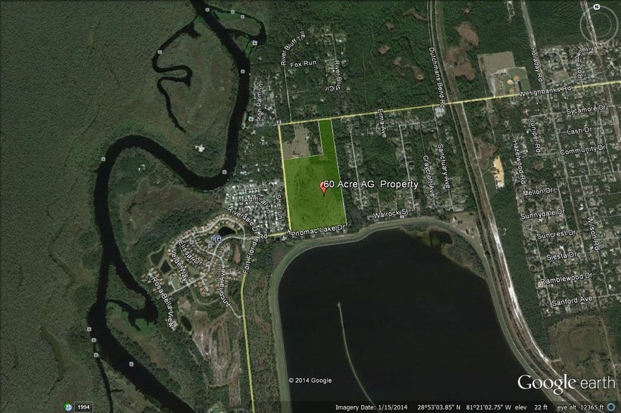 181 Fort Florida, DeBary, FL à vendre - Aérien – Image 1 sur 2