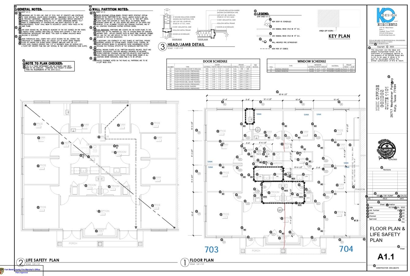 26717 Westheimer Pky, Katy, TX 77494 - Lot 1003 - - Plan d’étage - Image 1 of 5