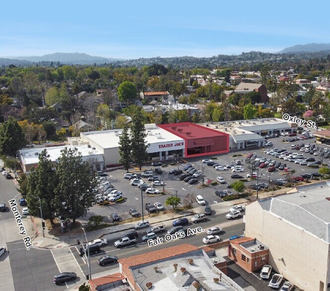 1129 Fair Oaks Ave, South Pasadena, CA à louer - Plan de site – Image 1 sur 2