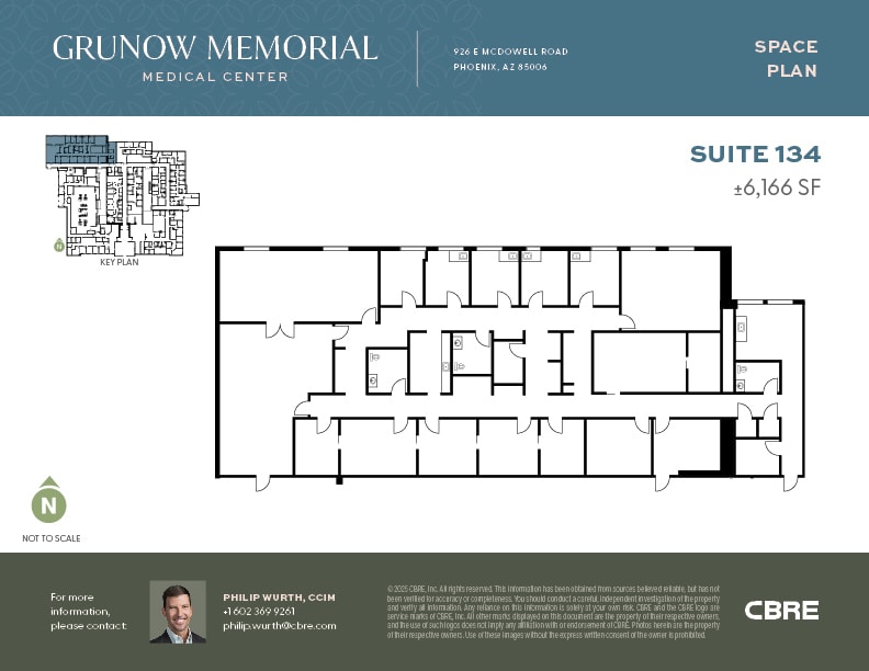 926 E McDowell Rd, Phoenix, AZ à louer Plan d’étage– Image 1 sur 1