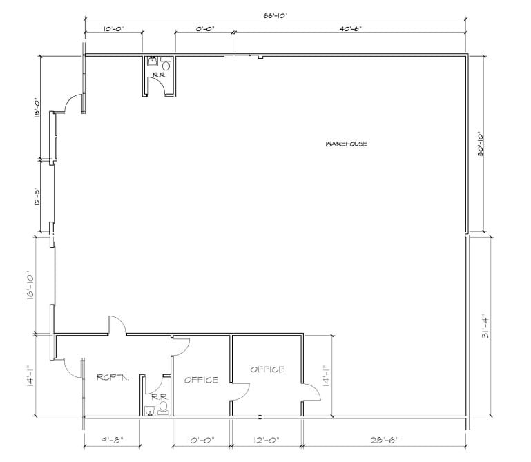 1325 Whitlock Ln, Carrollton, TX à louer Plan d’étage– Image 1 sur 1