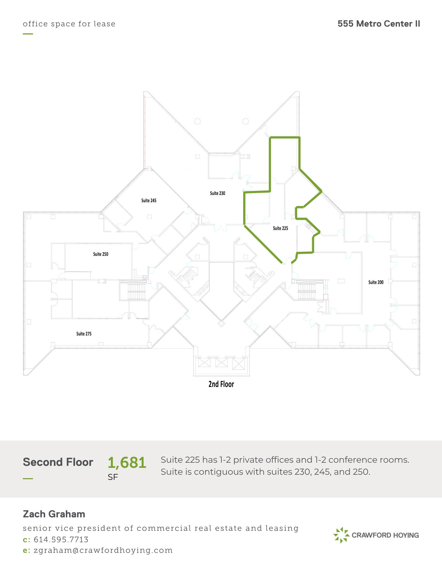 555 Metro Pl N, Dublin, OH à louer Plan d’étage– Image 1 sur 3