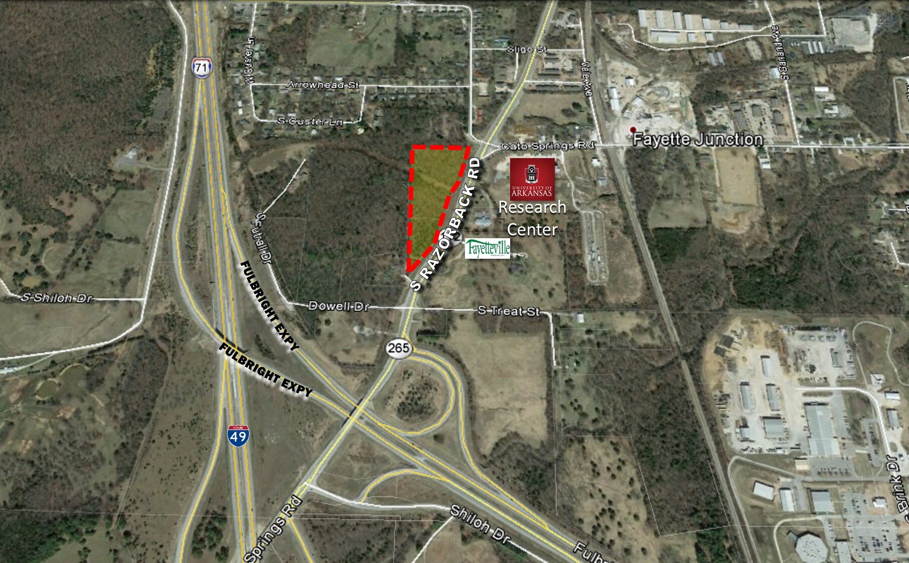 Razorback Rd, Fayetteville, AR à vendre Photo principale– Image 1 sur 10