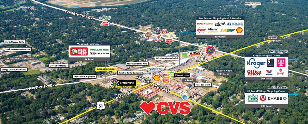 305 Meadowbrook Rd, Jackson, MS à vendre - Photo de l’immeuble – Image 3 sur 9