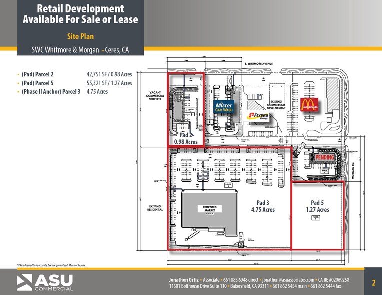 SWC E Whitmore & Morgan, Ceres, CA à louer - Photo de l’immeuble – Image 2 sur 3