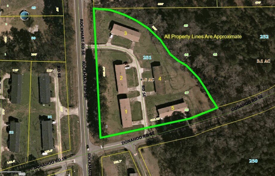 290 Donahoo Rd SE, Silver Creek, GA à vendre - Aérien – Image 1 sur 7