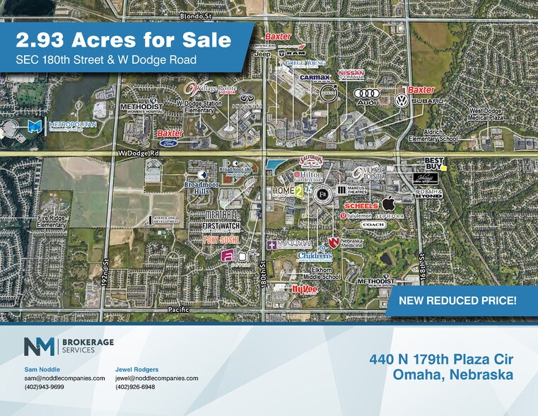 440 N 179th Plaza Cir, Omaha, NE à vendre - Aérien – Image 1 sur 16