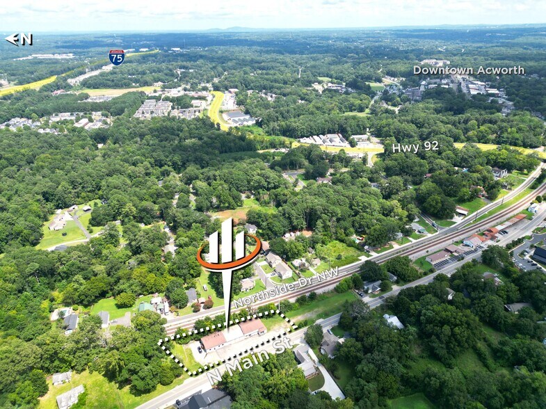 5304 N Main St, Acworth, GA à vendre - Photo de l’immeuble – Image 1 sur 18