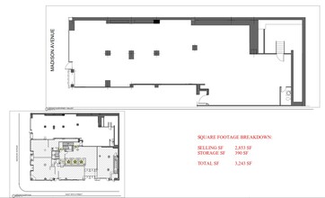 551 Madison Ave, New York, NY à louer Plan d’étage– Image 1 sur 3