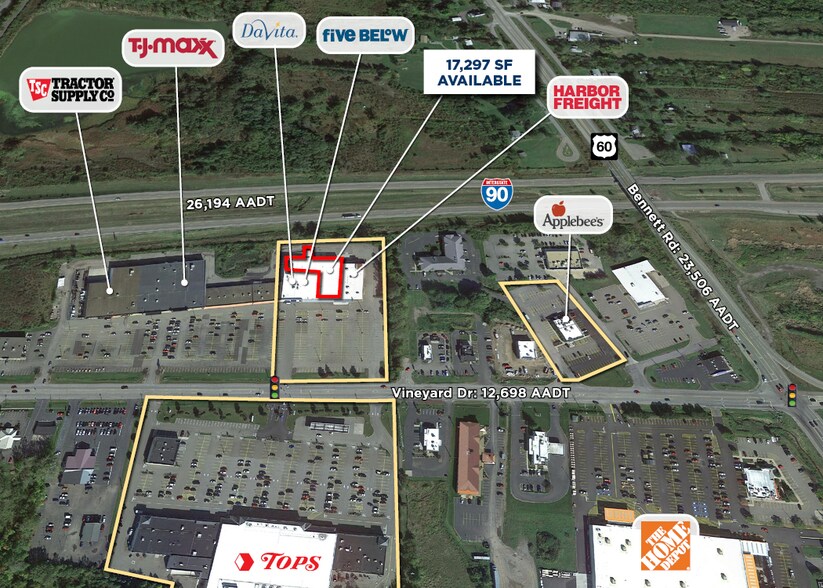 3956 Vineyard Dr, Dunkirk, NY à louer - Photo de l’immeuble – Image 3 sur 5