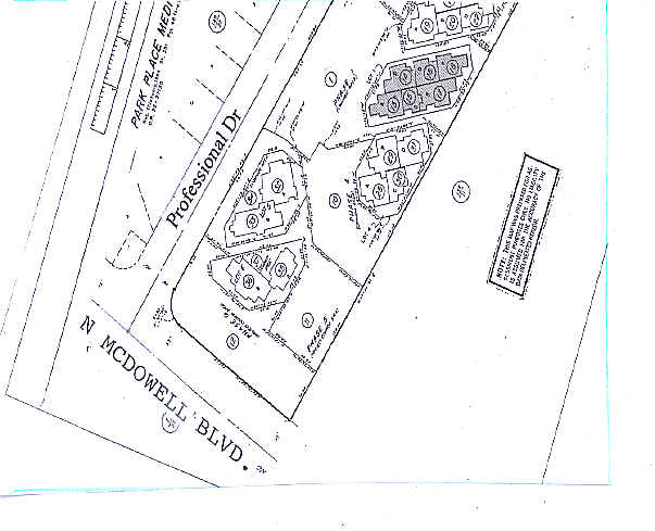 1456 Professional Dr, Petaluma, CA à louer - Plan cadastral – Image 2 sur 8