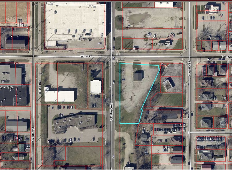 115 W 1st St, Bloomington, IN à louer - Aérien – Image 1 sur 1