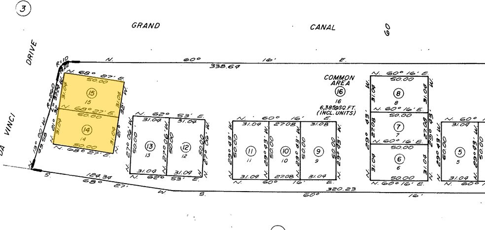 2522 Grand Canal Blvd, Stockton, CA à vendre - Plan cadastral – Image 2 sur 3