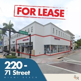 Plus de détails pour 220-240 71st St, Miami Beach, FL - Local commercial à louer