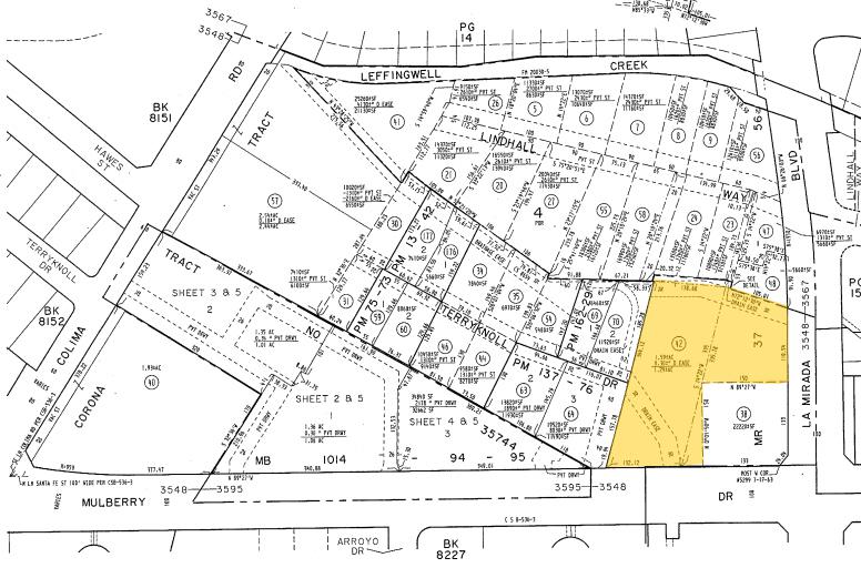 10701-10731 La Mirada Dr, Whittier, CA à vendre - Plan cadastral – Image 2 sur 9