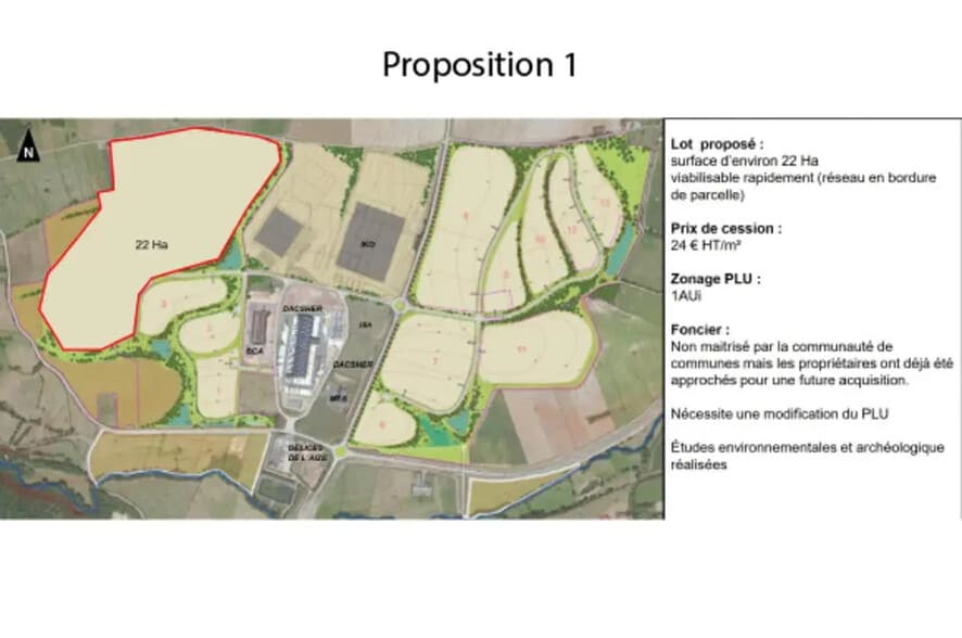 Terrain dans Combronde à vendre - Photo de l’immeuble – Image 3 sur 4