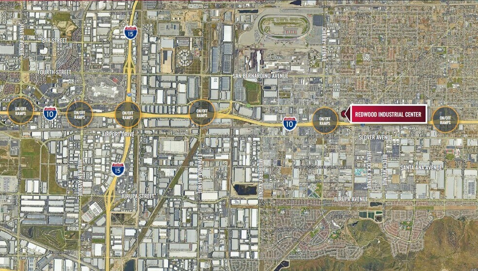 10221 Redwood Ave, Fontana, CA à louer - Photo de l’immeuble – Image 2 sur 3