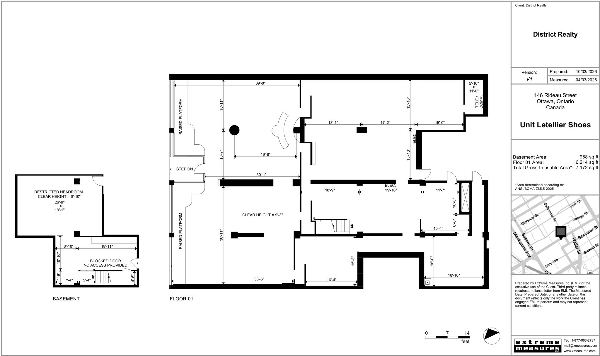 1-5 Nicholas St, Ottawa, ON à louer Plan d’étage– Image 1 sur 27