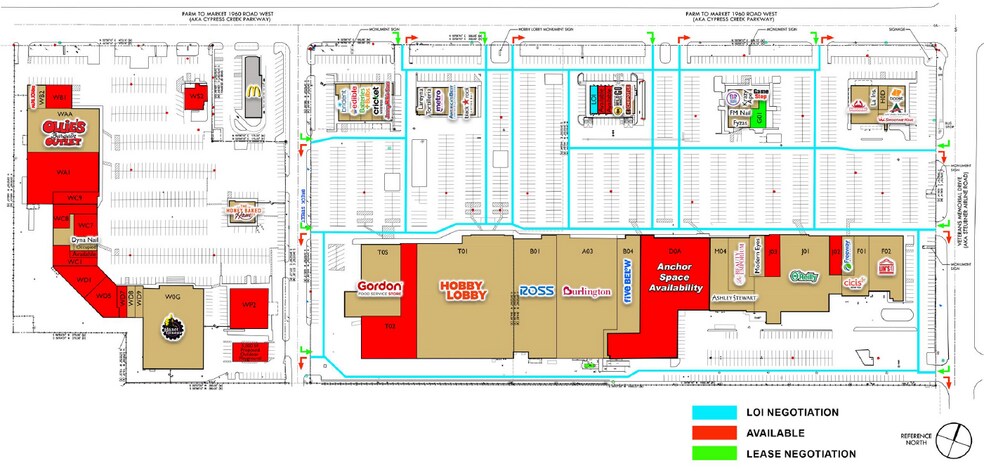 4501-4765 W FM 1960 Rd, Houston, TX à louer - Plan de site – Image 2 sur 21