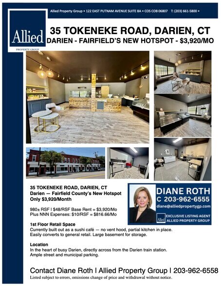 23-35 Tokeneke Rd, Darien, CT à louer - Photo de l’immeuble – Image 3 sur 31