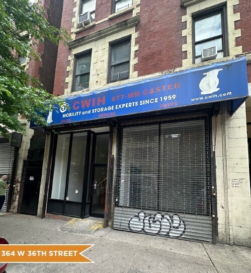 362-364 W 36th St, New York, NY à louer - Photo de l’immeuble – Image 2 sur 3